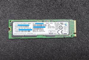 SAMSUNG SSD PM961 512GB TLC MZ-VLW5120 M.2 NVMe PCIe 2280 ((動作品・1枚限定！))