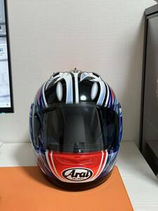 中野真矢直筆サイン入り　Arai ヘルメット　RX-7RR4