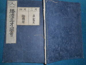 即決1715（正徳5）年『和漢三才図会　車駕類　船橋類　巻33　巻34』寺島良安、馬車、車両、駕篭、馬具、商人、職業アンティーク江戸期和本