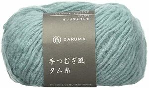 横田 DARUMA 手つむぎ風タム糸 毛糸 極太 col.16 ブルー 系 30g 約58m 5玉セット 01-6220