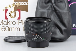 【中古】CONTAX コンタックス Carl Zeiss Makro-Planar 60mm f/2.8 C T* MMJ 元箱付き