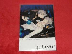 宝井理人 表紙 gateau 2010 Autumn-Winter 限定 小冊子 冊子 非売品 超希少 即決