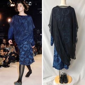 1984●ボロルック 80s [Vintage] 初期 黒の衝撃 COMME des GARCONS コムデギャルソン ヴィンテージ Archive アーカイブ 80年代 川久保玲Rei