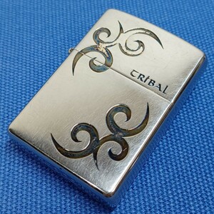 ◆ZIPPO ジッポー オイルライター◆CRIBAL◆アンティーク ライター