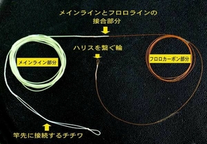 見える飛ぶ♪テンカラライン長さ自由＆毛針福袋5本即決で1本進呈