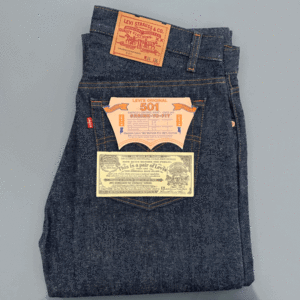 ハチマル 80s デッドストック Levi’s 501 W34 L36 1980年代オリジナル ビンテージ CAREパッチ 未使用アメリカUSA製 ジーンズ デニムパンツ