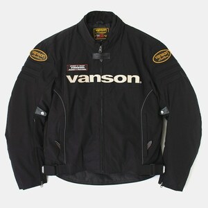 バンソン Mサイズ VS23111W ライダースジャケット ブラック M VANSON RIDERS JACKET (2023-24秋冬モデル)