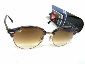 1円 ■美品■ Ray-Ban レイバン RB4246F 125651 サングラス メガネ 眼鏡 レディース ゴールド系 BG8756