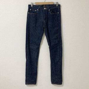 濃紺 A.P.C. プチニュースタンダード セルビッチ スキニー デニムパンツ W30 APC PETIT NEW STANDARD 赤耳 ジーンズ ジーパン 4010453