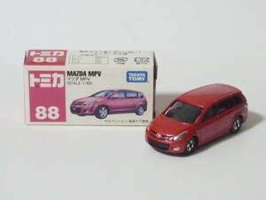 訳あり★廃盤赤箱トミカ No.88【MAZDA MPV】ベトナム製★ミニカー美品。 