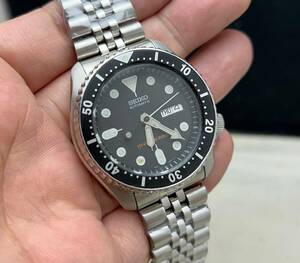 592/セイコー ダイバー ブラックボーイ 7S26-0020 SKX007