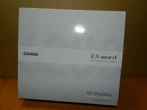 ☆美品　CASIO/カシオ XD-SF6200RD エクスワード データプラス4 XD-SF6200 画面サイズ：5型 