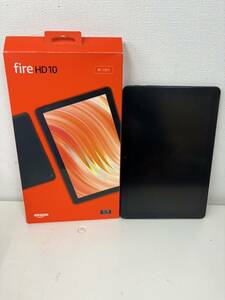 【K-28053】Amazon Fire HD10 13世代 32GB ブラック 画面フィルム付き TG425K 箱付き 通常使用感あり