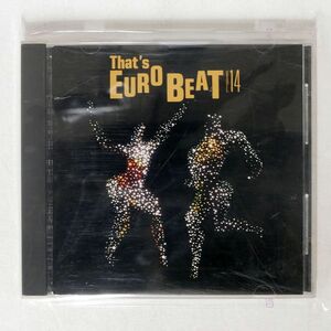 VA/THAT’S EUROBEAT VOL. 14/ALFA INTERNATIONAL 29B280 CD □