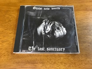 C3/【ジャンク品】 CD GRAVE NEW WORLD THE LAST SANCTUARY NACD04d