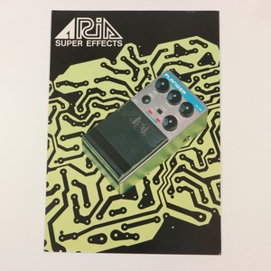 **ARIA エフェクター カタログ 1983 昭和58年 荒井貿易**ARIA SUPER EFFECTS