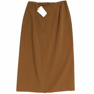 【タグ付き・新品・定価53,900円】DRIES VAN NOTEN SALBY LONG 3285 W.W.SKIRT CAM 34 ドリスヴァンノッテン バックスリット スカート