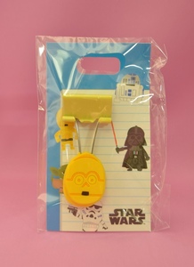 【新品未開封品】ダブルクリップ（Disney　STARWARS C-3PO）