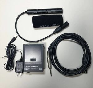 AZDEN SGM PDII （中古）　Audio Technica AT8541　（中古）