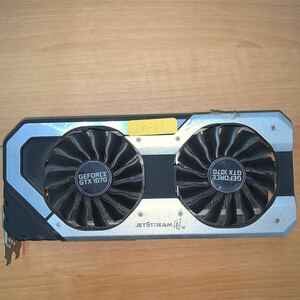 中古 GTX1070 GeForce NVIDIA Palit SUPER JETSTREAM風8GB グラフィックボード　GPU ビデオカード A-21