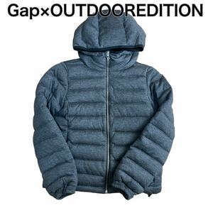 Gap×OUTDOOREDITION DOWN ダウンジャケット グレー XS