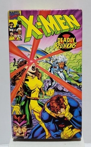 激レア 中古VHS　X-MEN Deadly Reunions (3)　1993年　USA製?　超希少　　売り切り　　 !!
