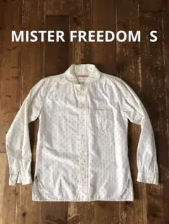 MISTER FREEDOM ミスターフリーダム　ラウンドカラーシャツ　S