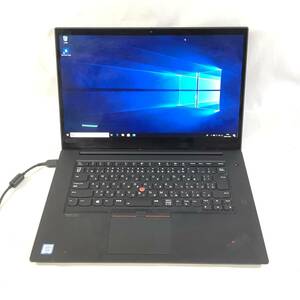 K5100565 LENOVO ThinkPad P1 GEN2 1点(E-2276M/32GB/512GB/NVIDIA Quadro T2000)【通電OK、AC欠品】