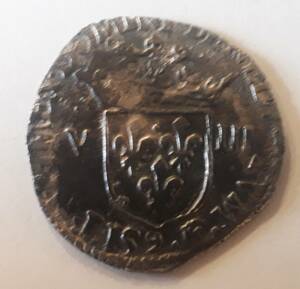 フランス 1579年 d`ecu 銀貨 ヘンリー三世