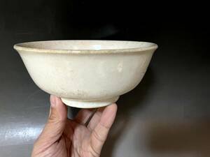 鉢■中国 白釉 匆 古玩 唐物 中国 古美術 時代物 骨董品■ 
