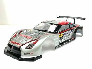 【激安】R35 GTR タイプ 銀 1/14 ドリフトラジコンカー用 スペアボディー ※練習用、乗せ換え、予備におススメです！