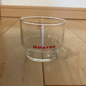 カンタス航空　グラス　スタッキング　コップ　ガラスコップ