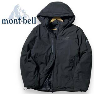 【L】新品 モンベル エコダウンジャケット mont-bell 日本未発売 防寒 保温 防水 止水ジップ仕様 中綿 アウトドアウェア 100/L ◆R247b