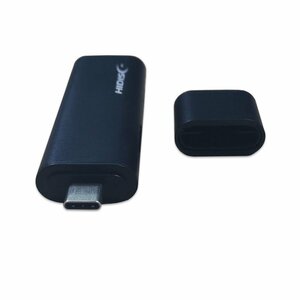 送料無料メール便 マルチカードリーダー Type-C コネクタ SDカード/USBメモリ/マウス/キーボードなど HIDISC/HD-CV15BK/0086