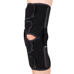 側副靭帯損傷用膝サポーターのニーケアー・サポート(左右兼用)