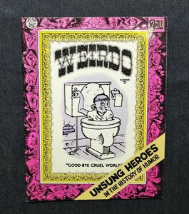 ロバート・クラム 洋書 Robert Crumb Weirdo Drew Friedman/Harry S. Robins/Terry Boyce/Macedonio アンダーグラウンド・コミックス