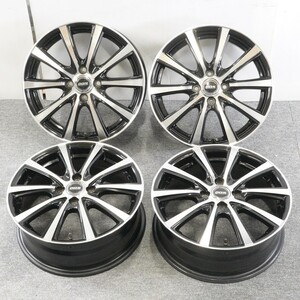 中古 アルミホイール D.O.S 16インチ 6J ET50 PCD100 4H ハブ経約67mm バリアコート wheel:536