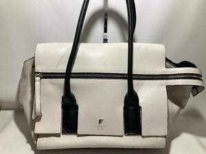 【1k020510】FIORELLI フィオレッリ ハンドバッグ 大容量 合成皮革 ホワイト レディース