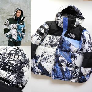 【美品】Supreme THE NORTH FACE 雪山 Mountain ジャケット ダウン バルトロ シュプリームノースフェイス 正規品 S