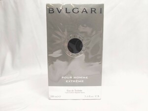 100ml【未開封】【送料無料】BVLGARI POUR HOMME extreme EDT ブルガリ プールオム エクストレーム エクストリーム オードトワレ 