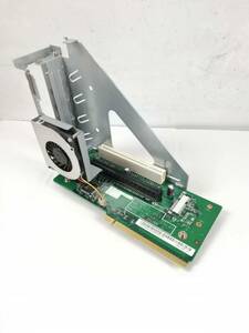 富士通ライザーカード ESPRIMO PCI Express x16 D***/G(3世代は不可)D***/H.D***/J.D***/K等用■JIB85Y/Riser Card1 専用金具/ファン付き