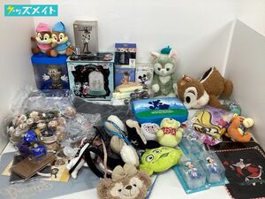 【同梱不可/現状】 ディズニー Disney グッズ まとめ売り 缶バッジ ぬいぐるみ フィギュア ストラップ ミニフィギュア 他