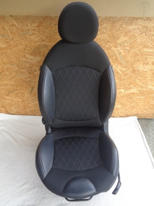 [Rmdup31975] BMWミニ R56 LCI ベイカーストリート 助手席 シート 良品 適合確認可 (R55/R57/クーパー/SV16/SU16/MF16/S/左/フロント/座席)