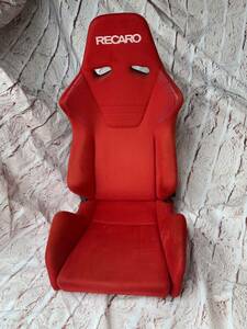 RECARO レカロ　セミバケ SR6 レッド　中古　②