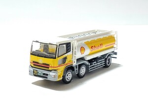 昭和シェル 16kl タンクローリー 日産ディーゼル クオン 品番 028 Shell トラコレ トミーテック TOMYTEC THE トラックコレクション 第3弾