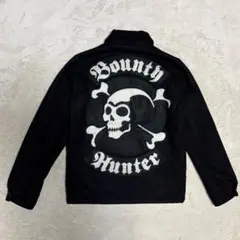 希少【Bounty Hunter】スカル ロゴ刺繍 ウール  ジャケット