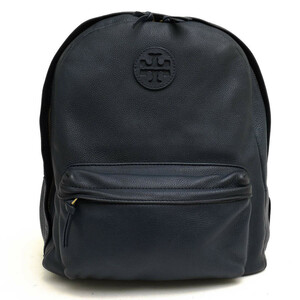 TORY BURCH トリーバーチ リュック 40850 Zip Around Pebbled Leather Backpack ペブルドレザー 牛革 デイパック シボ革 シュリンクレザー