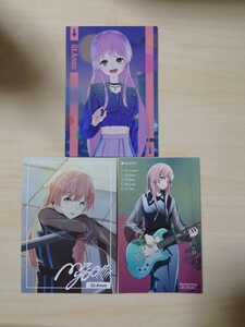 mygo 千早愛音 CD特典 オリジナルキャラクターカード 3枚