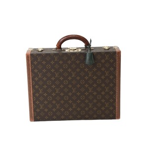 ルイヴィトン トランク M53012 プレジデント モノグラム アタッシュケース LOUIS VUITTON ブラウン ユニセックス 中古