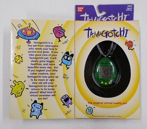 バンダイ たまごっち 海外版 英語 スケルトングリーン BANDAI TAMAGOTCHI 【ス942】